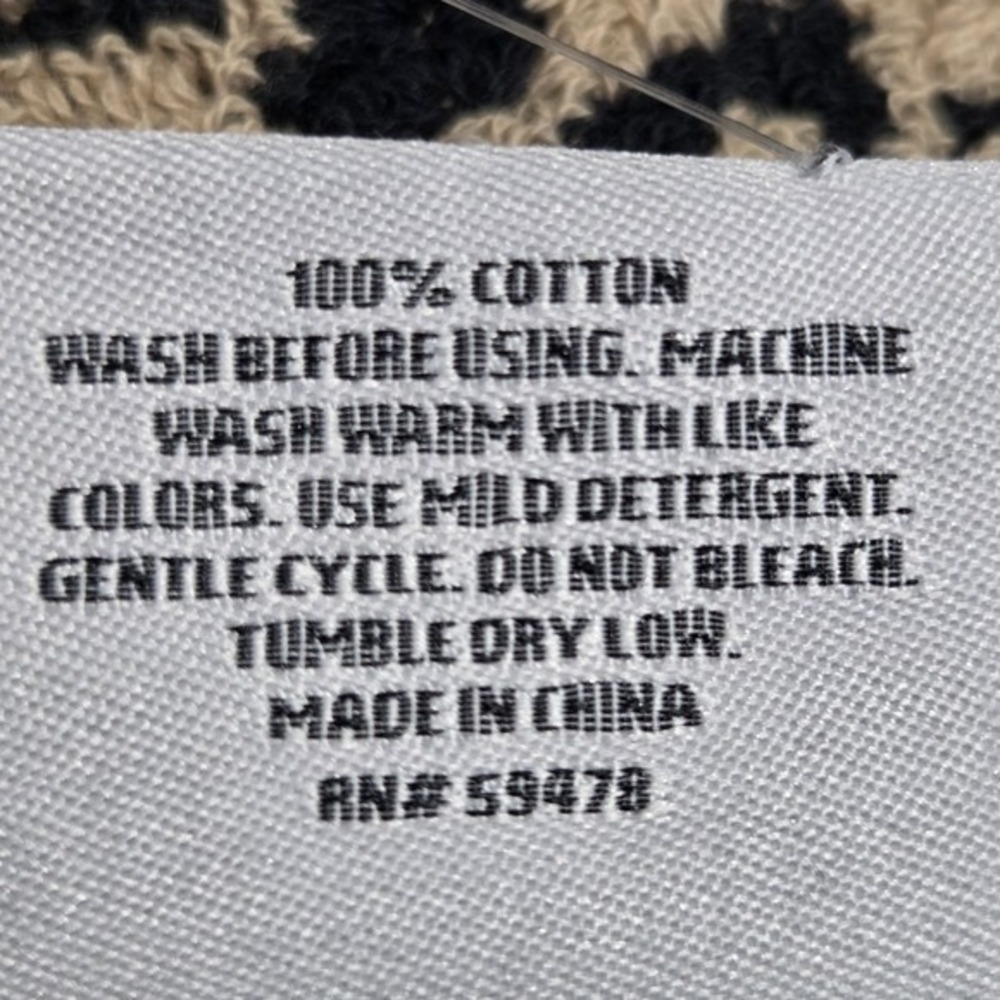 Rachel Zoe 8pc Leopard Cheetah Print Cotton Towel Set 2 Bath 2 Hand 4 Washcloths - Picture 5 of 12
